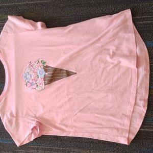 3/$10 flower ice cream shirt